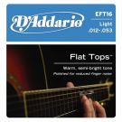 D'Addario EFT 16, struny do git. akustycznej