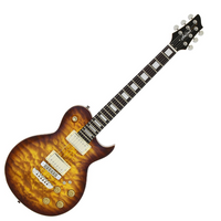 ARIA PE-480 (BS) – 6-strunowa gitara elektryczna, mahoń z topem klonowym (Maple 3-Ply with Walnut)