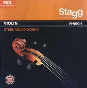 Stagg VI-REG-1 - komplet stalowych strun skrzypcowych 1/8, 1/4 i 1/2, extra extra-light
