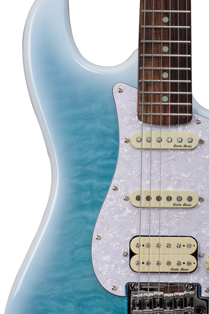 Gitara elektryczna SAGA Dazzles Cosmic Ocean (HSS)