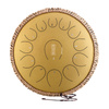 Round tongue drum 14" 13 ton Hluru TY13-14-Gold