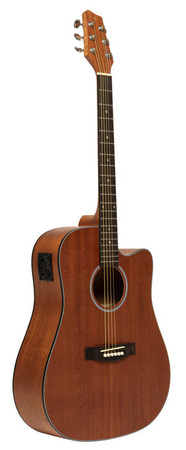 Stagg SA25 DCE MAHO - gitara elektroakustyczna dreadnought cutaway, sapele