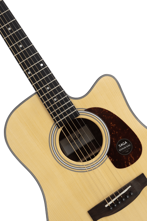 Gitara akustyczna SAGA SF800C NA