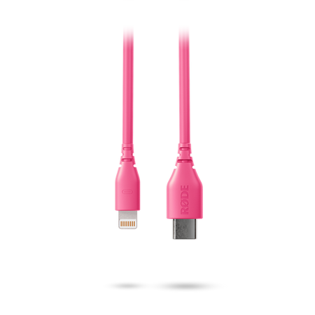 RODE SC21 - Kabel USB-C - Lightning 30cm różowy