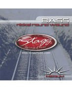 Stagg BA-4500 - struny do 4-strunowego basu, 045-065-080-100