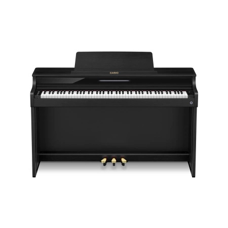 Pianino cyfrowe Casio AP-550 BK – eleganckie 88 klawiszy, klawiatura młoteczkowa, z ławą