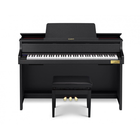 Casio GP-310 BK Pianino hybrydowe 88 klawiszy – klawiatura młoteczkowa, czarny mat