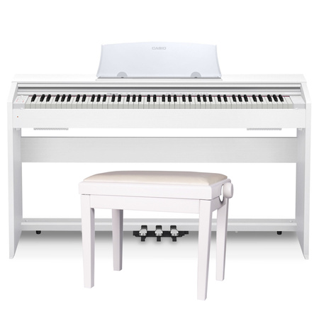 PIANINO CYFROWE - CASIO PX-770 WE + ŁAWA
