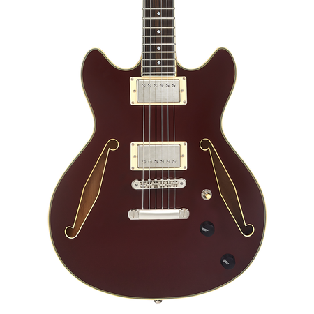 D'Angelico Excel Mini DC Tour Wine gitara elektryczna