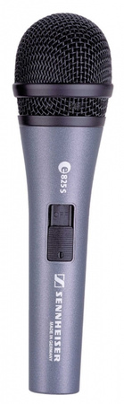 Sennheiser e 825-S – uniwersalny mikrofon dynamiczny z wyłącznikiem