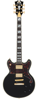 D’Angelico Deluxe Brighton Solid Black - gitara elektryczna