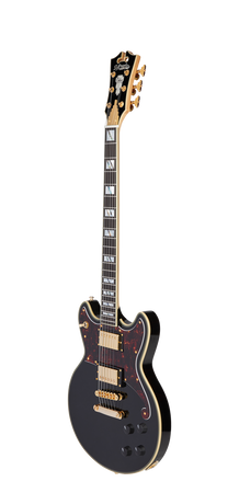 D’Angelico Deluxe Brighton Solid Black - gitara elektryczna