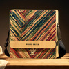 Cajon HLURU BT30CN-M1 – kompaktowy cajon wzór, panel z drewna zebrowego 292×298×79.5 mm