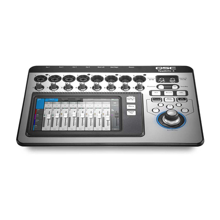 QSC TouchMix-8 – ultrakompaktowy cyfrowy mikser audio z ekranem dotykowym