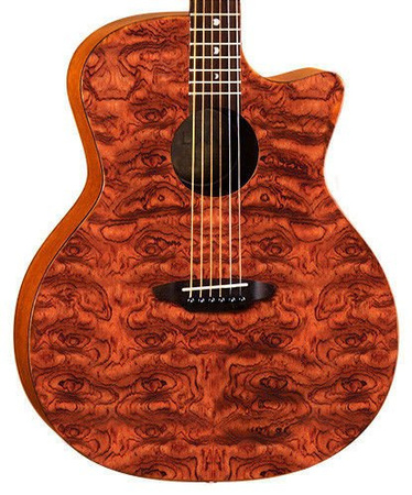 Luna Gypsy Exotic Bubinga - gitara akustyczna