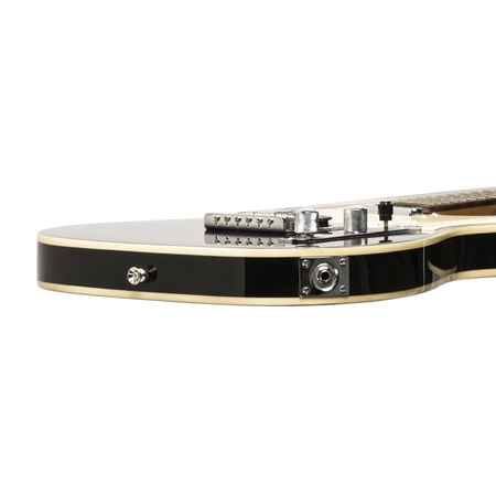 Stagg SET-STD BLK - czarna gitara elektryczna serii T, Alnico i push/pull