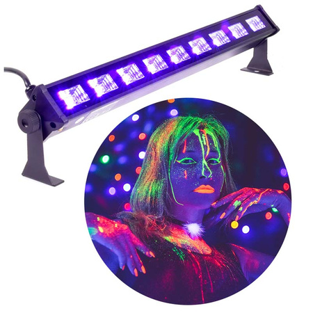 LIGHT4ME LED BAR UV 9 + WHITE listwa belka LED 9x3