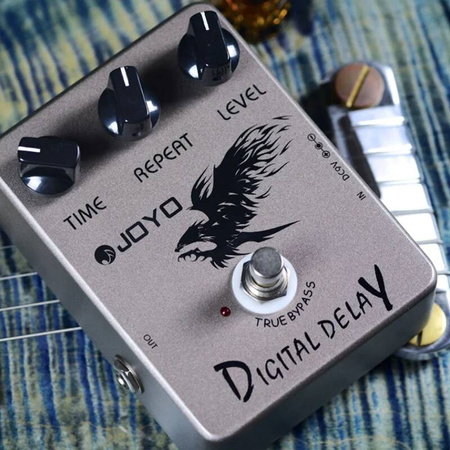 Joyo JF-08 Digital Delay - gitarowy efekt delay 25-600 ms o analogowym charakterze brzmienia, z true bypass