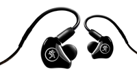 MACKIE Dual Hybrid Driver PRO In-Ear Monitors with BT Adapter