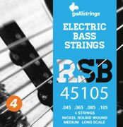 Galli RSB40105 Regular Custom - struny do gitary basowej, 4 struny .040-.105