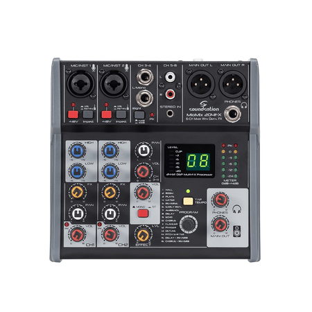 Soundsation MIOMIX 204FX - mikser audio 6-kanałowy