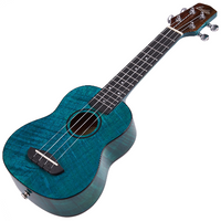 LAILA UDW-2113-FO (HG GREEN) ukulele — sopranowe, wykończenie HG Green