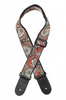 Stagg SWO-PSLY 1 RED - nylonowy pasek gitarowy paisley, czerwony