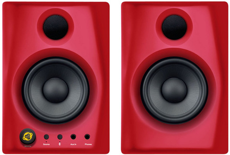 Monkey Banana Gibbon AIR Red - monitory 4" z Bluetooth, czerwone, para