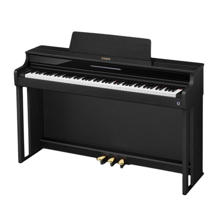 CASIO AP-550 BK — Pianino cyfrowe 88 klawiszy z brzmieniem fortepianu hamburskiego, klawiatura młoteczkowa