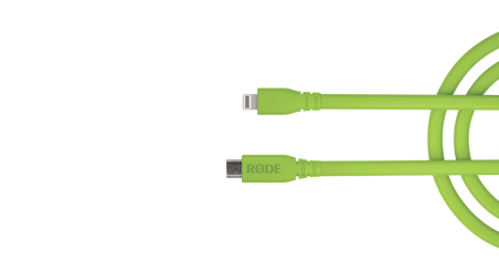 RODE SC19 - Kabel USB-C - Lightning 1.5m zielony
