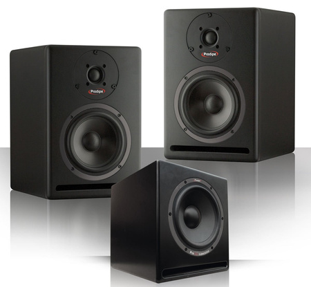 Prodipe PRO10S v2 - aktywne monitory studyjne, subbas