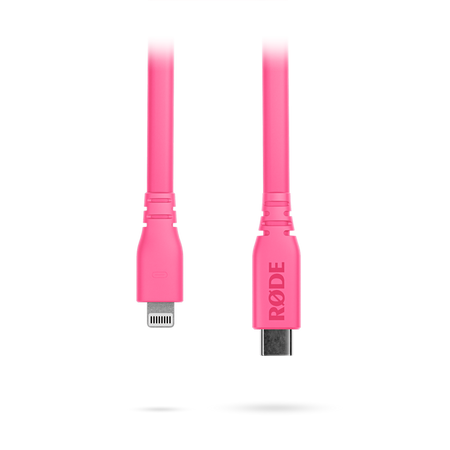RODE SC19 - Kabel USB-C - Lightning 1.5m różowy