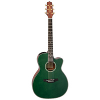 Takamine LTD2025 Gitara elektro-akustyczna cutaway zielona, model LTD2025