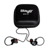 Stagg SPM-235 TR - słuchawki douszne do odsłuchu, 30 Ω, przezroczyste