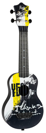 Ukulele sopranowe Flight UTS40 YES – grafika 'YES' 21" kompaktowe
