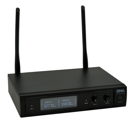 DNA DJ DUAL VOCAL wokalowy mikrofon bezprzewodowy