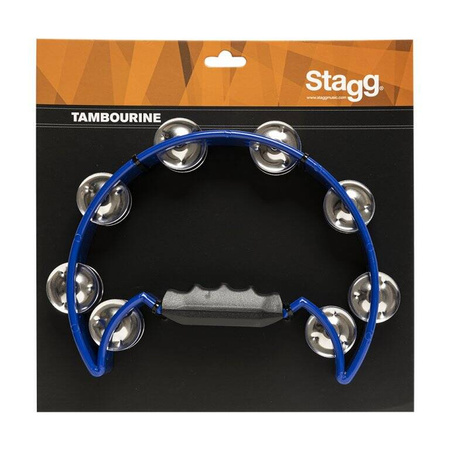 Stagg TAB 2 BL - tamburyn plastikowy z uchwytem