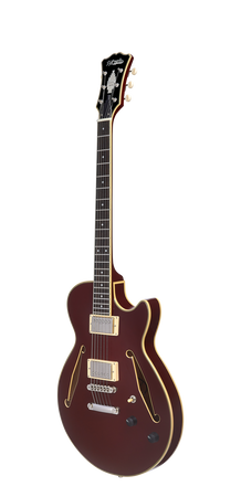 D'Angelico Excel SS Tour Solid Wine - gitara elektryczna