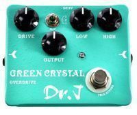 Dr.J D50 Green Crystal - overdrive gitarowy z wyborem obcinania diodowego
