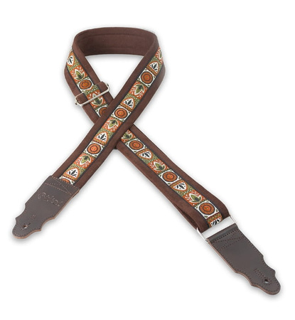 RightOn Straps Merida Brown- Pasek do gitary