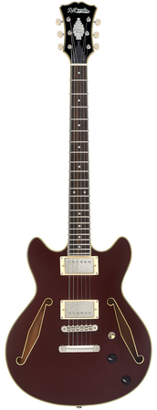 D'Angelico Excel Mini DC Tour Wine gitara elektryczna