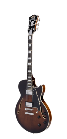 D'Angelico Premier SS Brown Burst - gitara elektryczna