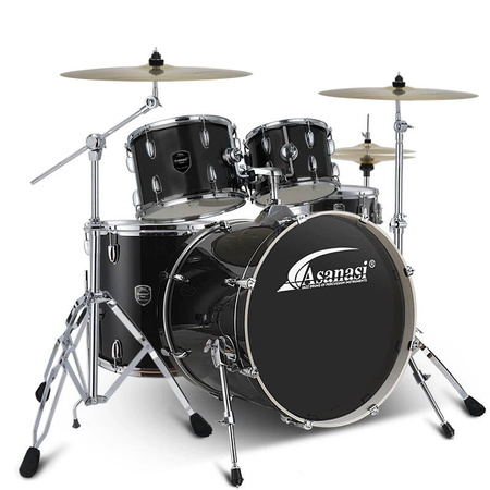 Zestaw perkusyjny Asanasi BF301-Black