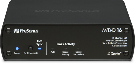 PreSonus AVB-D16 - Interfejs sieciowy AVB-Dante