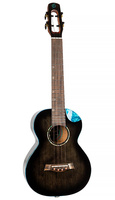 FLIGHT Nighthawk Tenor EQA – Tenorowe ukulele elektro-akustyczne, czarne wykończenie