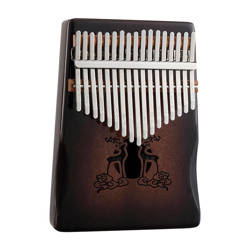 Kalimba  17 ton Hluru-Huashu KHL-Brown