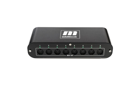 MIDITECH MIDIFACE 8x8 - Interfejs MIDI/USB