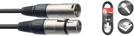 Stagg SMC3 - kabel mikrofonowy, 3 m, czarny