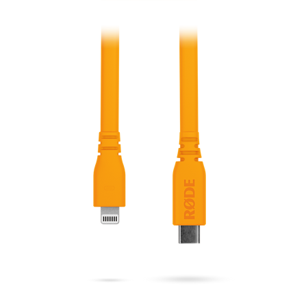 RODE SC19 - Kabel USB-C - Lightning 1.5m pomarańczowy