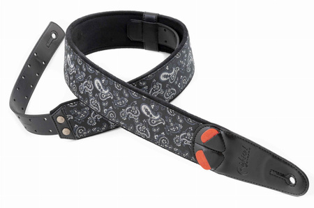 RightOn Straps Paisley Black - Pasek do Gitary